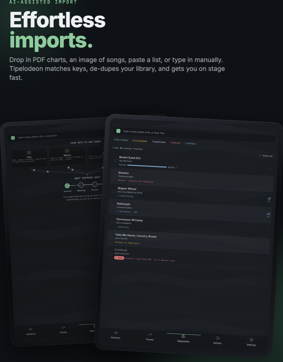 Effortless imports