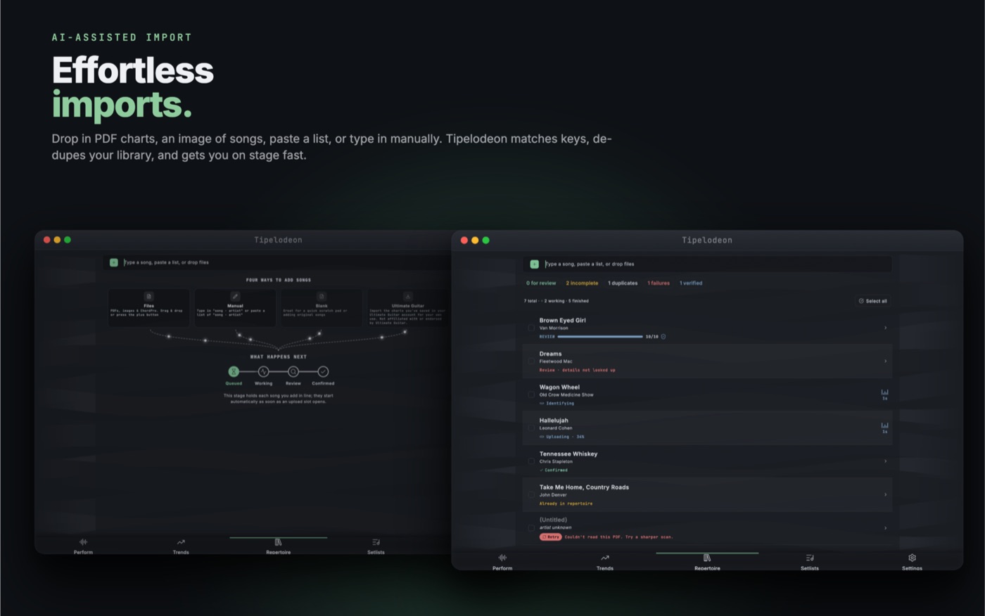 Effortless imports